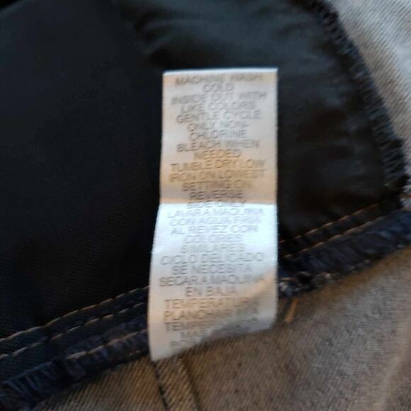 Democracy Jean Womens Plus Size 16 Blue Ab Solution High Rise Skinny Stretch - Picture 5 of 13